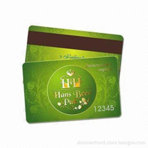 Popular and Beautiful Magnetic Stripe Smart Card